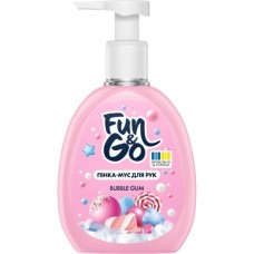 Мило-пінка Fun&Go Bubble Gum 300 мл (4820204701796)