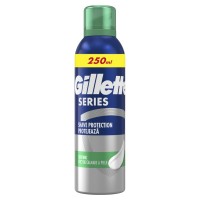 Піна для гоління Gillette Series Soothing Для чутливої шкіри з алое вера 250 мл (8006530154710)