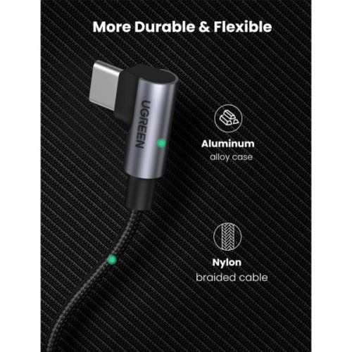 Дата кабель USB-C to USB-C 2.0m 100W US334 Black Ugreen (70645)