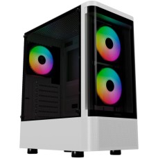 Корпус для ПК Gamdias TALOS E3 CG WH (4711514501209)