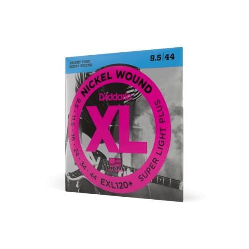 Струни для гітари D'Addario XL Nickel Wound Super Light Plus (9.5-44) (EXL120+)