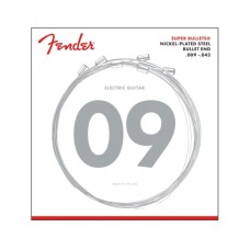 Струни для гітари Fender 3250L Super Bullets Nickel-Plated Guitar Strings (09-42) (A009841)