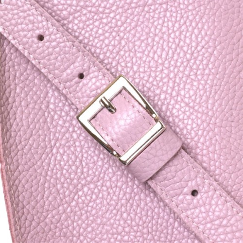 Сумка Shvigel Шкіряна бананка Лілова (16376)