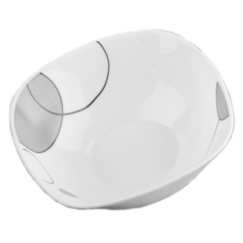 Салатник Vittora "Сірі Бульбашки" Square 16,5 см (V-165Sgb)