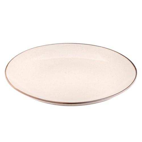 Тарілка Ardesto Emilia, 27.5см, кераміка, бежевий (AR0726EBG)