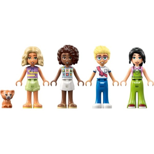 Конструктор LEGO Friends Кав'ярня з рослинами та квітковий магазин (42671)