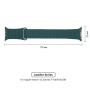 Ремінець до смарт-годинника Armorstandart Leather Loop для Apple Watch 42 (Series 11-10)/41/40/38 Forest Green (ARM53317)