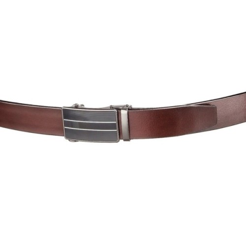 Ремінь Vintage З автоматичною пряжкою Коричневий (20210)