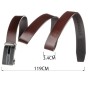 Ремінь Vintage З автоматичною пряжкою Коричневий (20210)