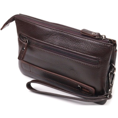 Сумка Canpellini З натуральної шкіри Коричнева (21553)