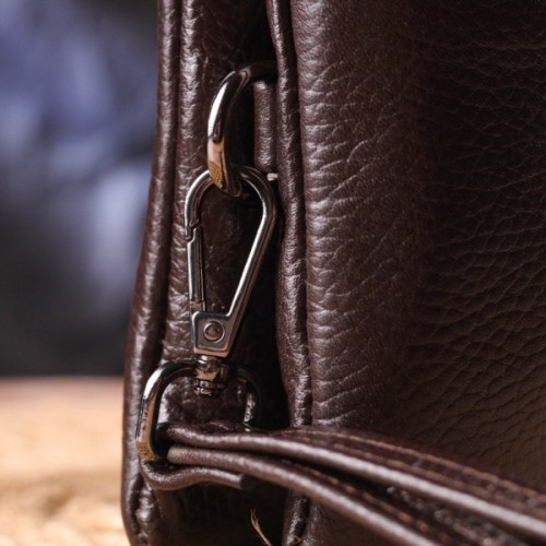 Сумка Canpellini З натуральної шкіри Коричнева (21553)