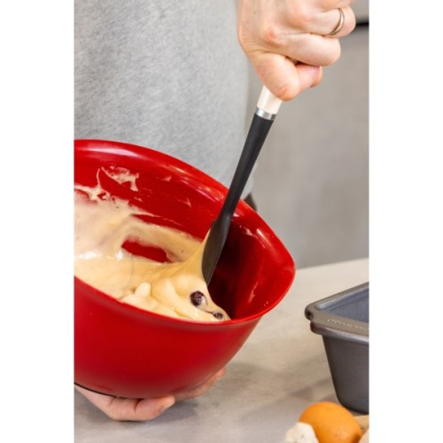 Лопатка кухонна KitchenAid Coreline для тіста, 30 см, кремовий (KAG031OHACE)