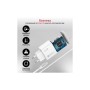 Зарядний пристрій Promate 20W PD Lightning + USB QC3.0 (icharge-pdqc3.white)