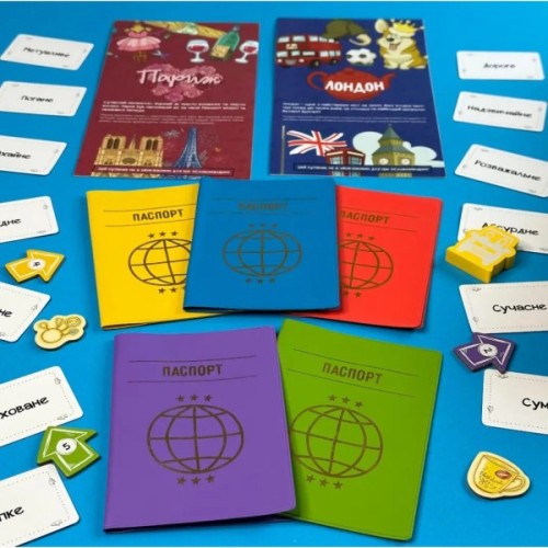 Настільна гра Lord of Boards Словомандри (Word Traveler) (укр.) (LOB2338UA)