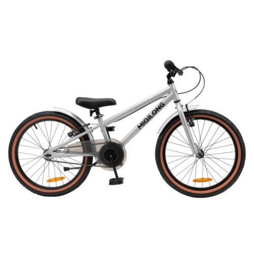 Дитячий велосипед Miqilong ST 20" срібний (RBB-ST20-SILVER)