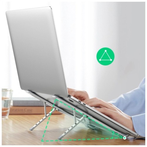 Підставка до ноутбука Ugreen LP451 Foldable Holder for Laptop Silver (40289)