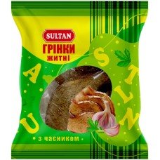 Сухарики Sultan житні з часником 80 г (slt.50977)