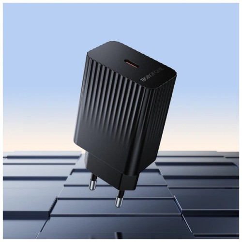 Зарядний пристрій BOROFONE BAS75A USB-C PD30W black (6941991122811)