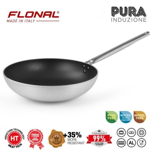 Сковорода Flonal ВОК Pura Induction Professional 32 см (GPRWO3270) (DAS303710)