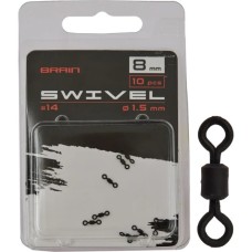 Вертлюг Brain Swivel No.14 8mm diam 1.5mm (10 шт/уп) SGCA-8008-14 (1858.24.68)
