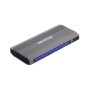 Кишеня зовнішня Maxxter USB-C USB 3.1 Gen2 M.2 NVMe 10Gbps RGB gray (EHDE-2280SRGB-01)
