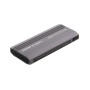 Кишеня зовнішня Maxxter USB-C USB 3.1 Gen2 M.2 NVMe 10Gbps RGB gray (EHDE-2280SRGB-01)