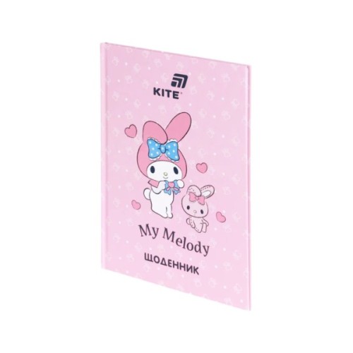 Щоденник шкільний Kite My Melody, тверда обкладинка (HK26-262-4)