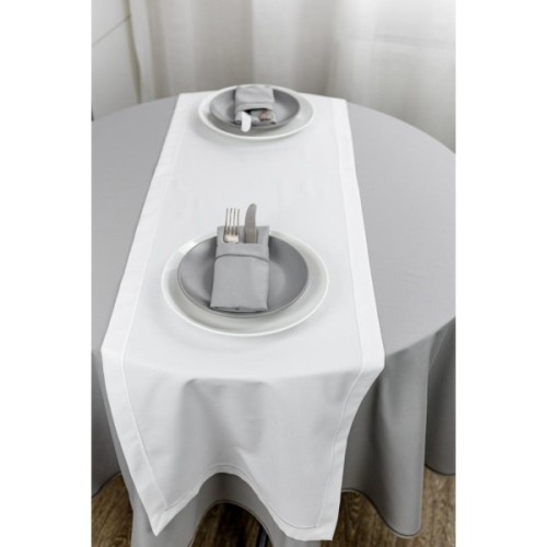 Доріжка на стіл Прованс Kelly біла 40х200 см (033143)