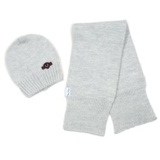 Шапка дитяча Na з шарфом (NA 1188-52-gray)