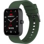 Смарт-годинник 2E Alpha SQ Music Edition 46mm Black-Green + ремінець сірий (2E-CWW40BKGN-WS)