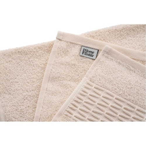 Рушник Ardesto набір махрових Lotus 2 шт 50х90 см індіго, 70х140см, 100% бавовна, айворі (ART2357IV)