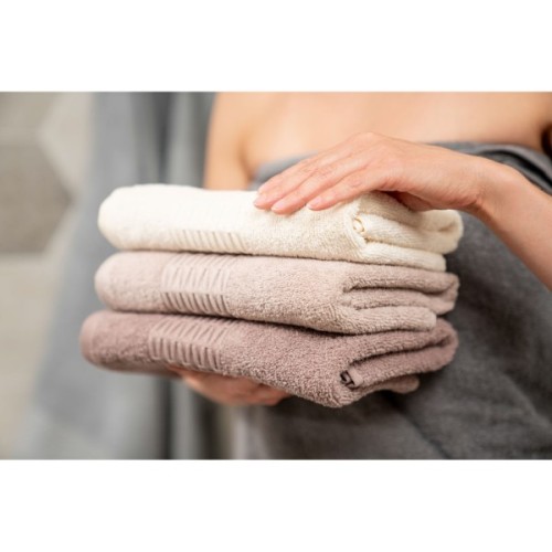 Рушник Ardesto набір махрових Lotus 2 шт 50х90 см індіго, 70х140см, 100% бавовна, айворі (ART2357IV)