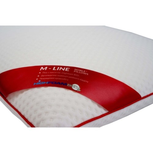 Подушка Highfoam ортопедична Noble Iconic M-Line 63 х 43 х 14 см (4823072703052)