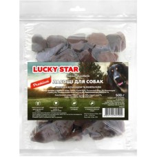 Ласощі для собак Lucky Star Кістка вузлова з курячого м'яса 500 г (4820144301094)