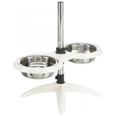 Посуд для собак Trixie на регульованій підставці (4011905250069)