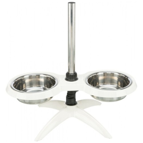 Посуд для собак Trixie на регульованій підставці (4011905250069)