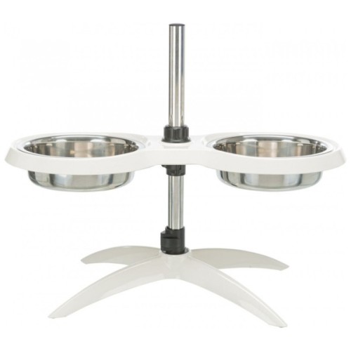 Посуд для собак Trixie на регульованій підставці (4011905250069)