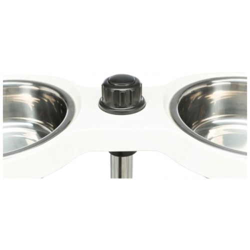 Посуд для собак Trixie на регульованій підставці (4011905250069)