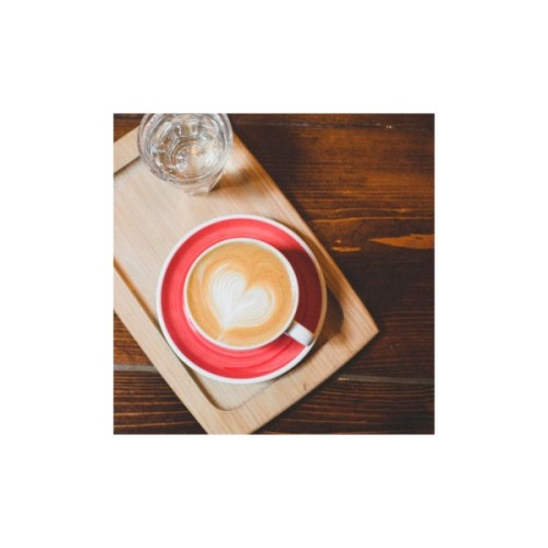 Блюдце Ancap серія Verona Millecolori 14,5 см Red для серій "Verona/Torino/Bari/Palermo Millecolori Hand Pain (34411)