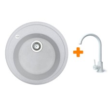 Мийка кухонна Adamant Sun Old stone + змішувач (4824296910110) Мийка кухонна Adamant Sun Old stone + змішувач (4824296910110)