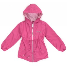 Куртка дитяча Haknur вітровка з капюшоном (7855-140G-fuchsia)