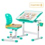 Парта зі стільцем Evo-kids Green (Evo-06 Ergo Z)
