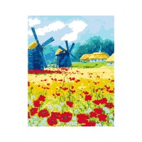 Картина по номерам Rosa Start Рідне село, 35 х 45 см (4823098535799)