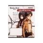 Зошит Kite Attack on Titan, 12 аркушів, клітинка (AT24-232)