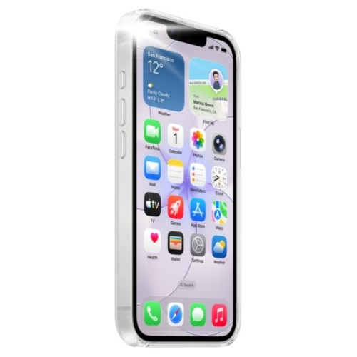 Чохол до мобільного телефона BeCover FIBRA Crystal MagSafe Apple iPhone 17 Pro (715369)