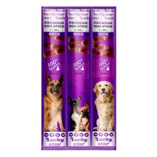 Ласощі для собак Lucky Star Паличка з мʼясом качки 3х12 г (4820281500985)