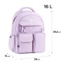 Рюкзак шкільний GoPack Education 183 бузковий (GO26-183M-1)