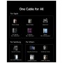 Дата кабель USB 2.0 AM to USB-C 1.0m 100W/7.5W black Baseus (E0426W01)