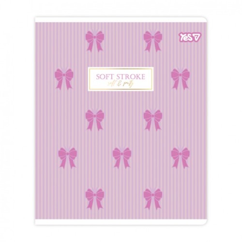 Зошит Yes Pink bow А5 24 аркушів клітинка (768566)