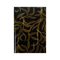 Канцелярська книга Axent Waves А4, 96 аркушів, клітинка, чорна (8422-561-A)